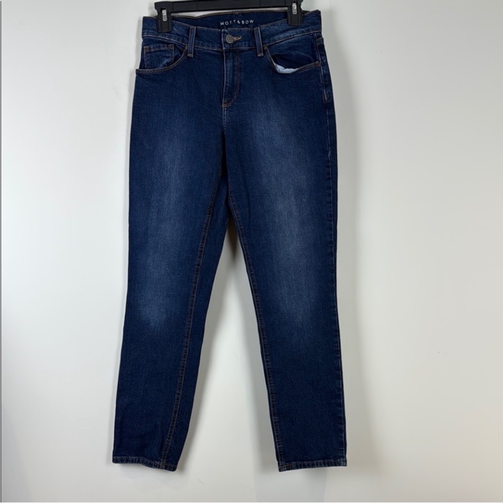 Mott & Bow Women's Blue Boyfriend Jeans Size 27 X 30